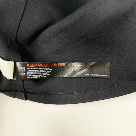 New Intimately Free People Small S Black Bringley Longline Bralette Cutout Back - Picture 9 of 12